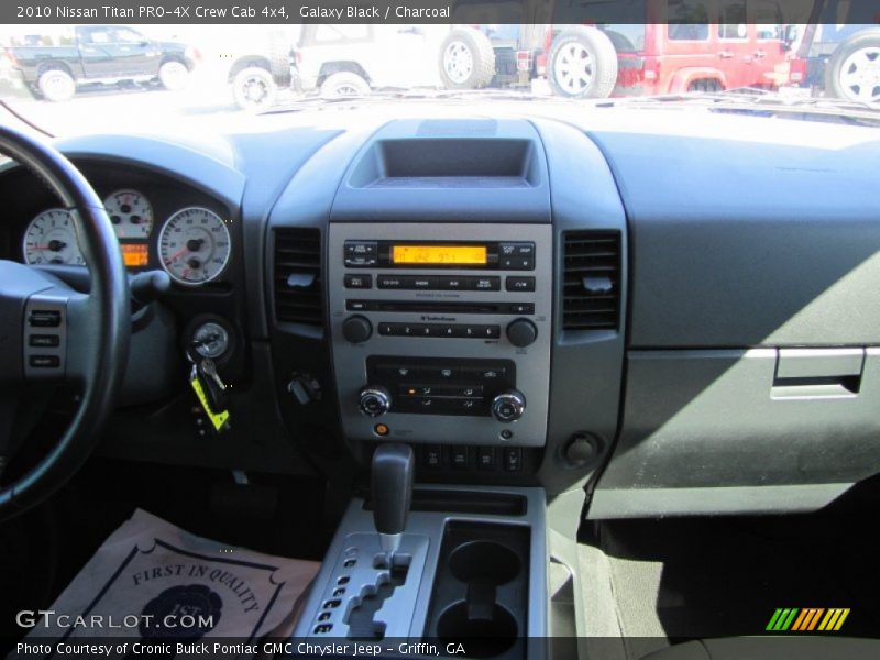 Galaxy Black / Charcoal 2010 Nissan Titan PRO-4X Crew Cab 4x4