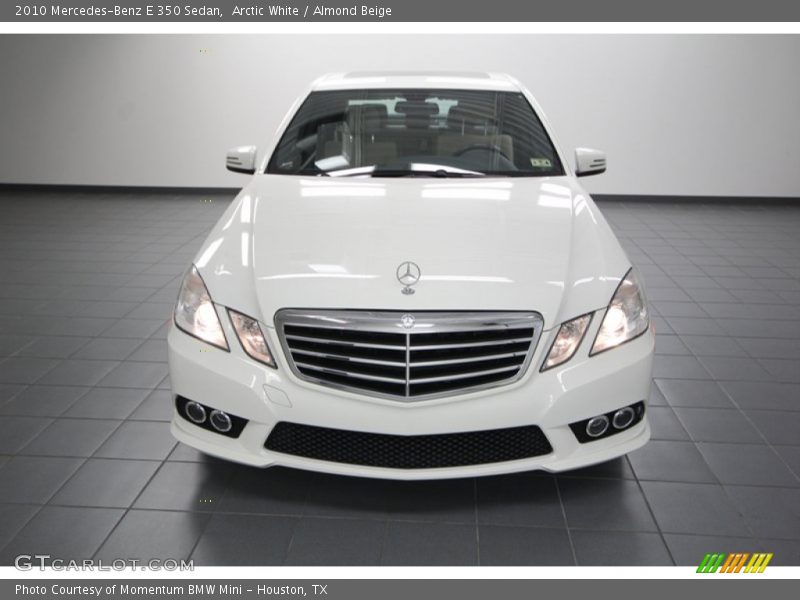 Arctic White / Almond Beige 2010 Mercedes-Benz E 350 Sedan