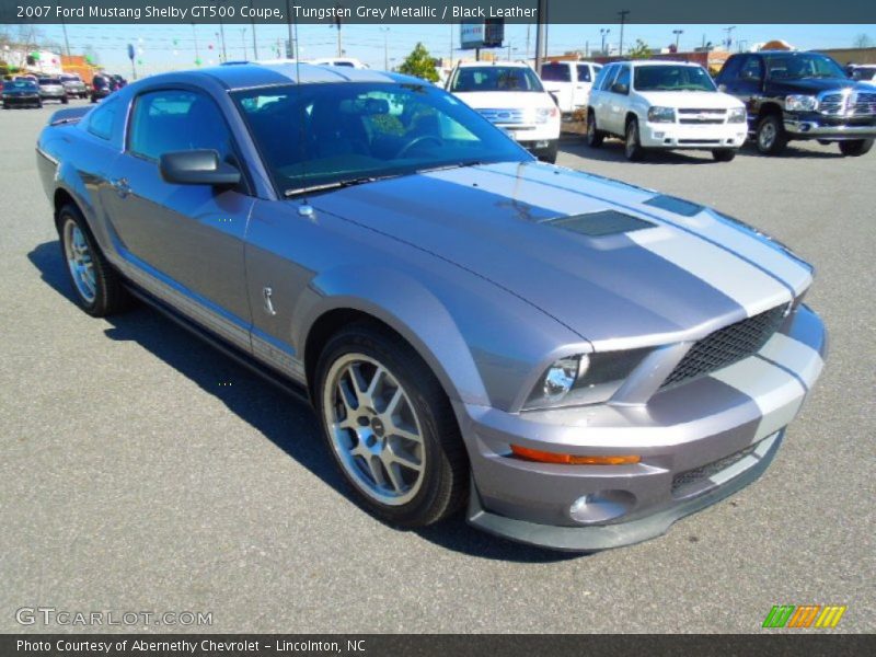 Tungsten Grey Metallic / Black Leather 2007 Ford Mustang Shelby GT500 Coupe