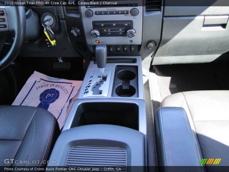 Galaxy Black / Charcoal 2010 Nissan Titan PRO-4X Crew Cab 4x4