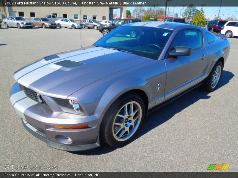 Tungsten Grey Metallic / Black Leather 2007 Ford Mustang Shelby GT500 Coupe