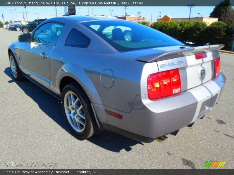 Tungsten Grey Metallic / Black Leather 2007 Ford Mustang Shelby GT500 Coupe