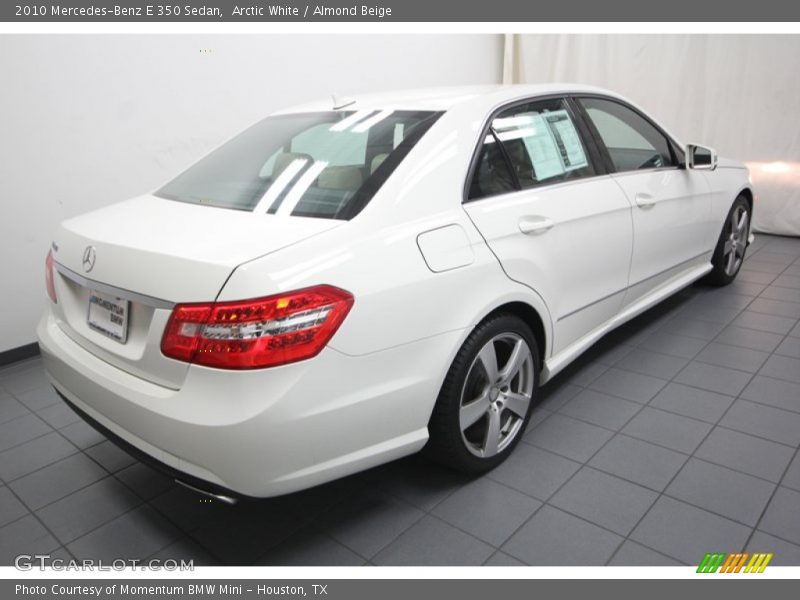 Arctic White / Almond Beige 2010 Mercedes-Benz E 350 Sedan