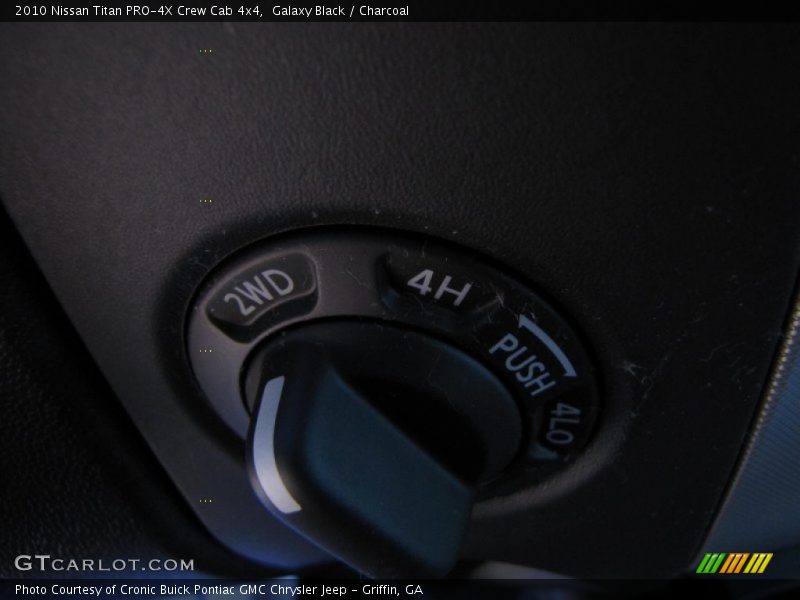 Galaxy Black / Charcoal 2010 Nissan Titan PRO-4X Crew Cab 4x4
