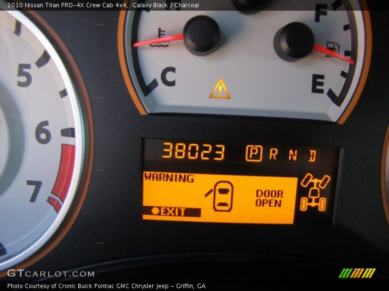 Galaxy Black / Charcoal 2010 Nissan Titan PRO-4X Crew Cab 4x4