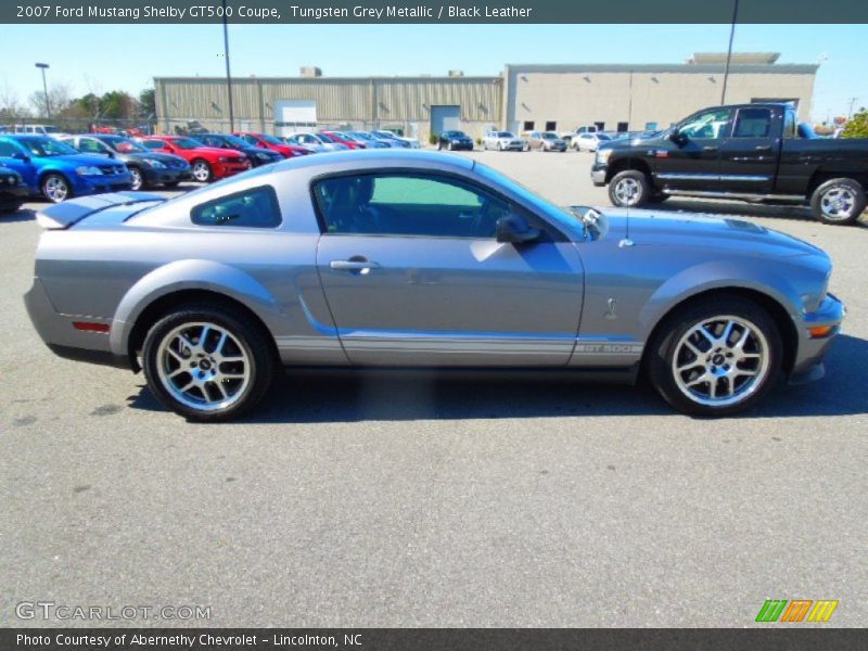 Tungsten Grey Metallic / Black Leather 2007 Ford Mustang Shelby GT500 Coupe