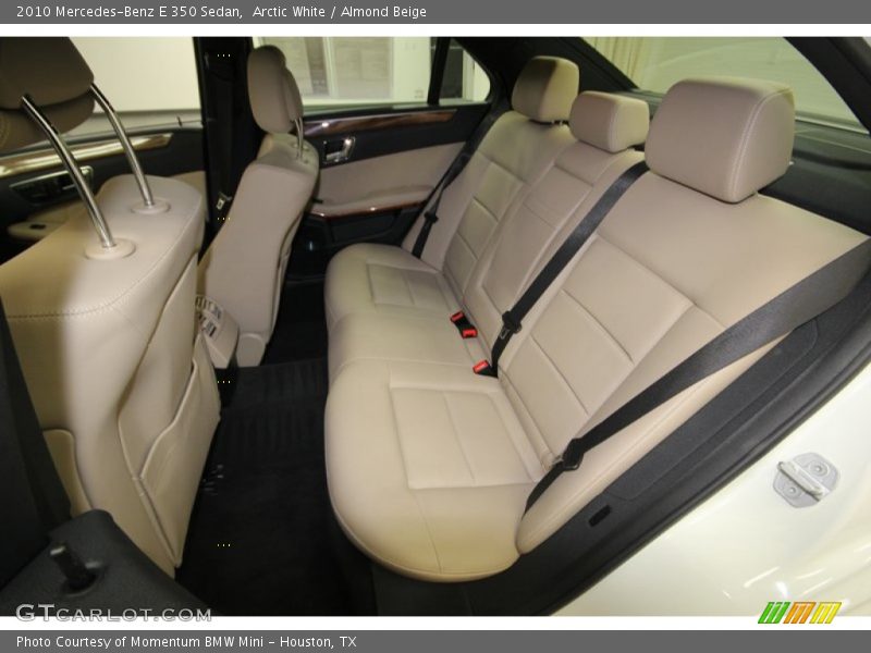 Rear Seat of 2010 E 350 Sedan