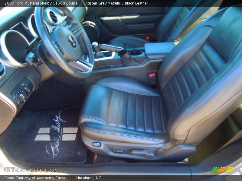 Tungsten Grey Metallic / Black Leather 2007 Ford Mustang Shelby GT500 Coupe