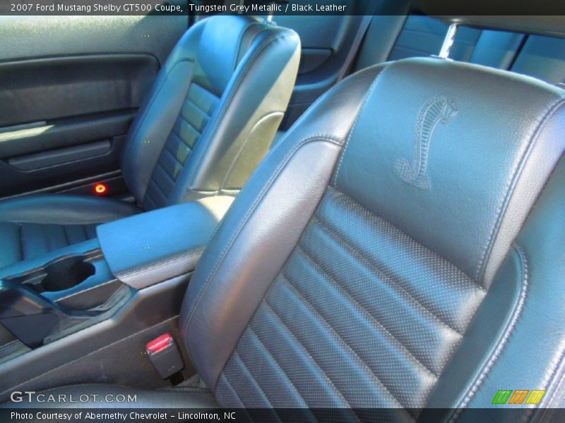 Tungsten Grey Metallic / Black Leather 2007 Ford Mustang Shelby GT500 Coupe
