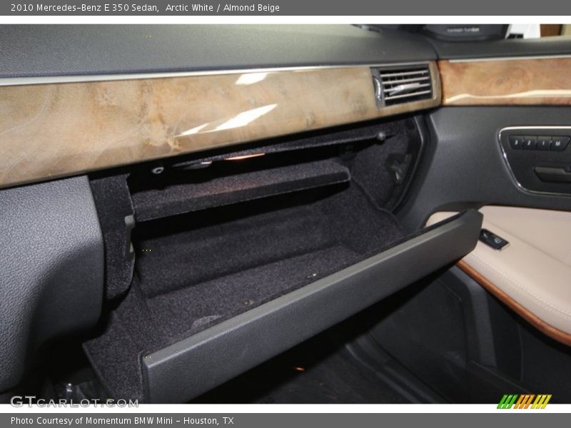 Arctic White / Almond Beige 2010 Mercedes-Benz E 350 Sedan