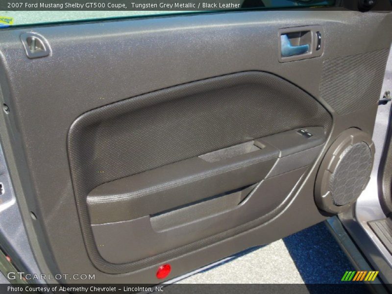 Tungsten Grey Metallic / Black Leather 2007 Ford Mustang Shelby GT500 Coupe