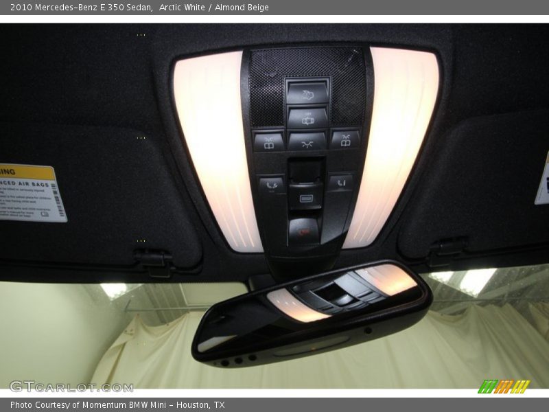 Arctic White / Almond Beige 2010 Mercedes-Benz E 350 Sedan