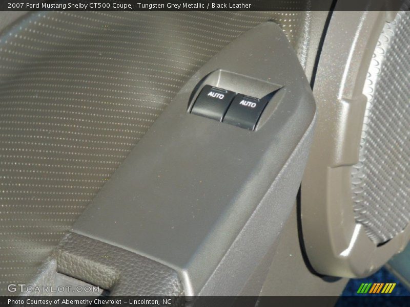 Tungsten Grey Metallic / Black Leather 2007 Ford Mustang Shelby GT500 Coupe