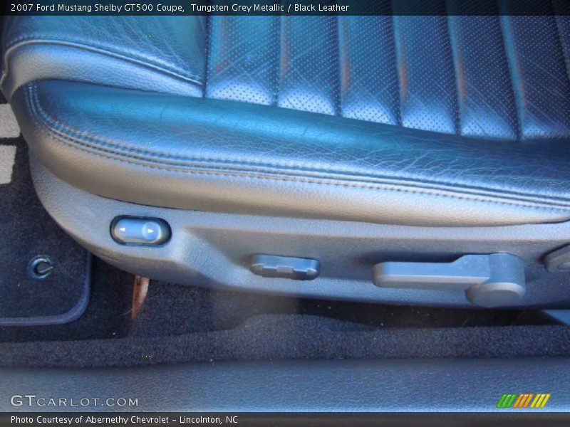 Tungsten Grey Metallic / Black Leather 2007 Ford Mustang Shelby GT500 Coupe