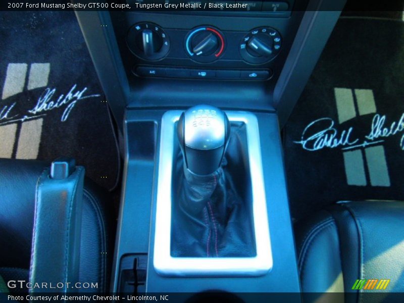 Tungsten Grey Metallic / Black Leather 2007 Ford Mustang Shelby GT500 Coupe