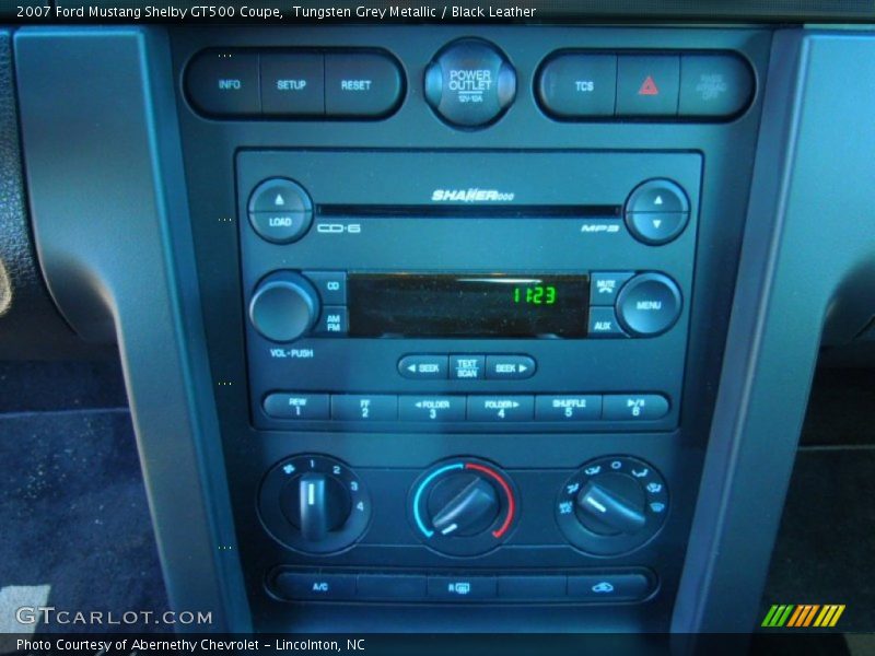 Tungsten Grey Metallic / Black Leather 2007 Ford Mustang Shelby GT500 Coupe
