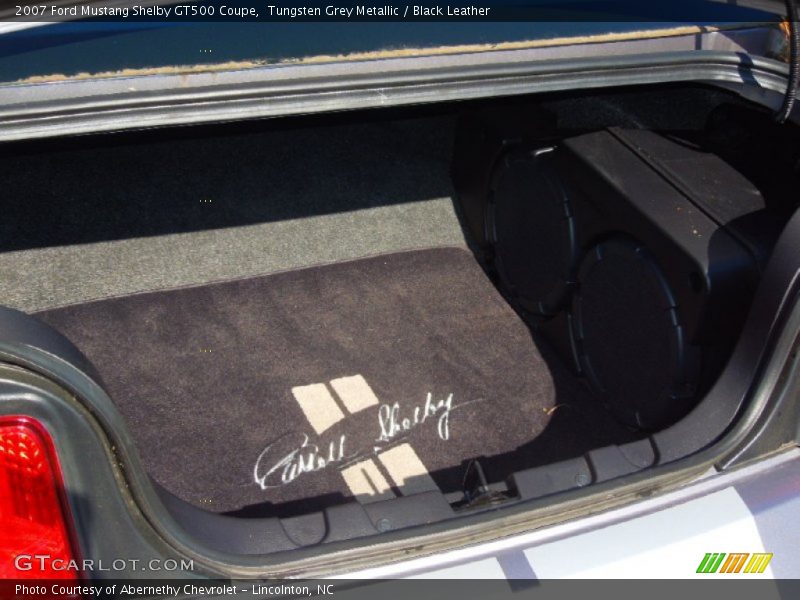 Tungsten Grey Metallic / Black Leather 2007 Ford Mustang Shelby GT500 Coupe