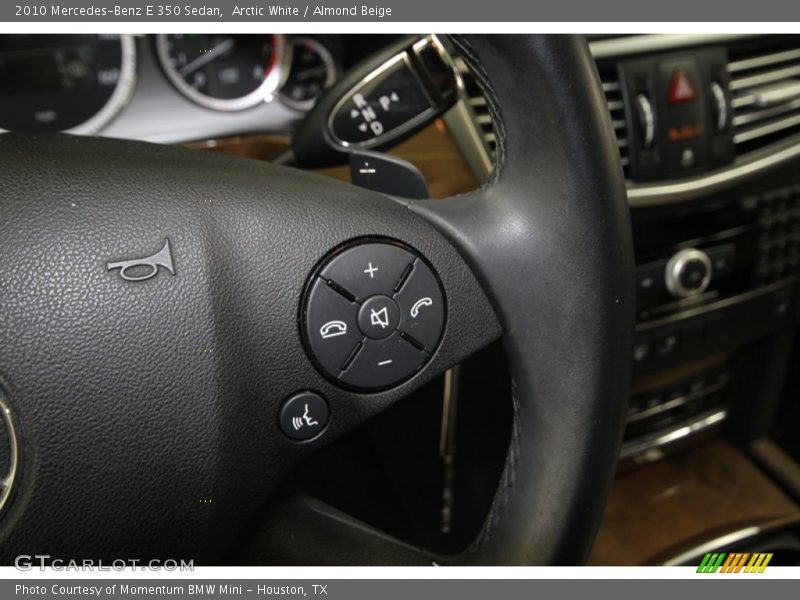 Arctic White / Almond Beige 2010 Mercedes-Benz E 350 Sedan