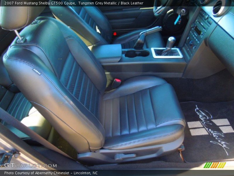 Tungsten Grey Metallic / Black Leather 2007 Ford Mustang Shelby GT500 Coupe