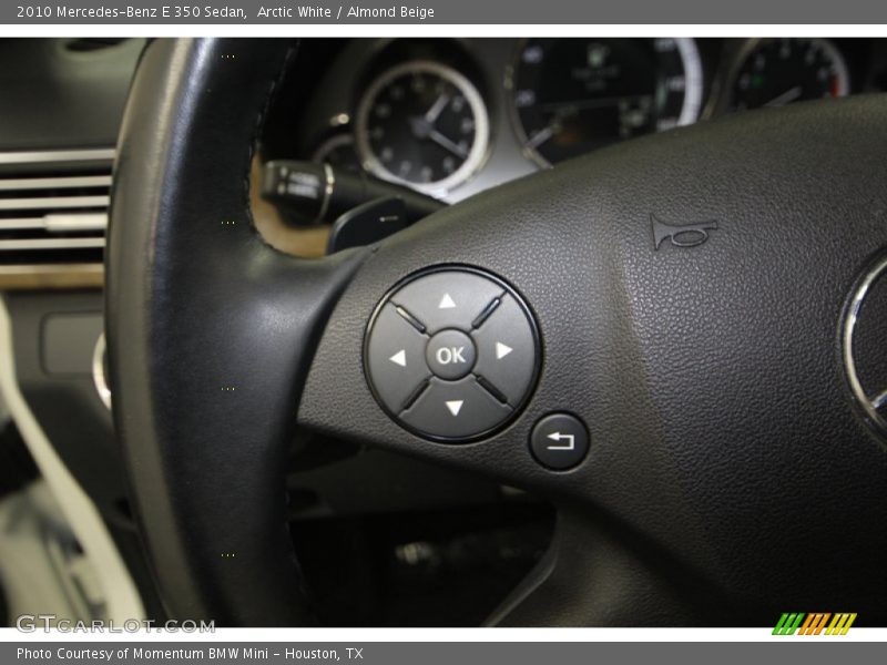 Arctic White / Almond Beige 2010 Mercedes-Benz E 350 Sedan