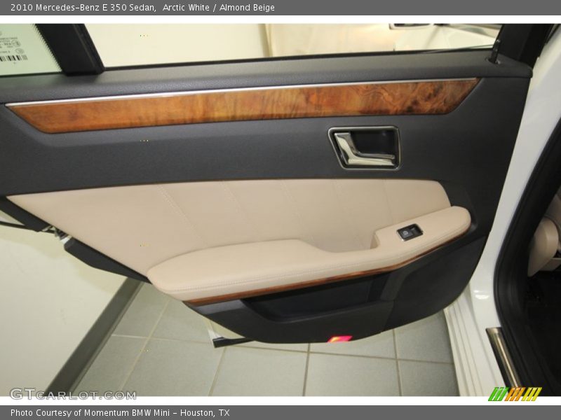 Arctic White / Almond Beige 2010 Mercedes-Benz E 350 Sedan