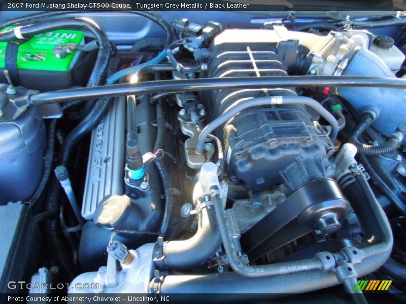 Tungsten Grey Metallic / Black Leather 2007 Ford Mustang Shelby GT500 Coupe
