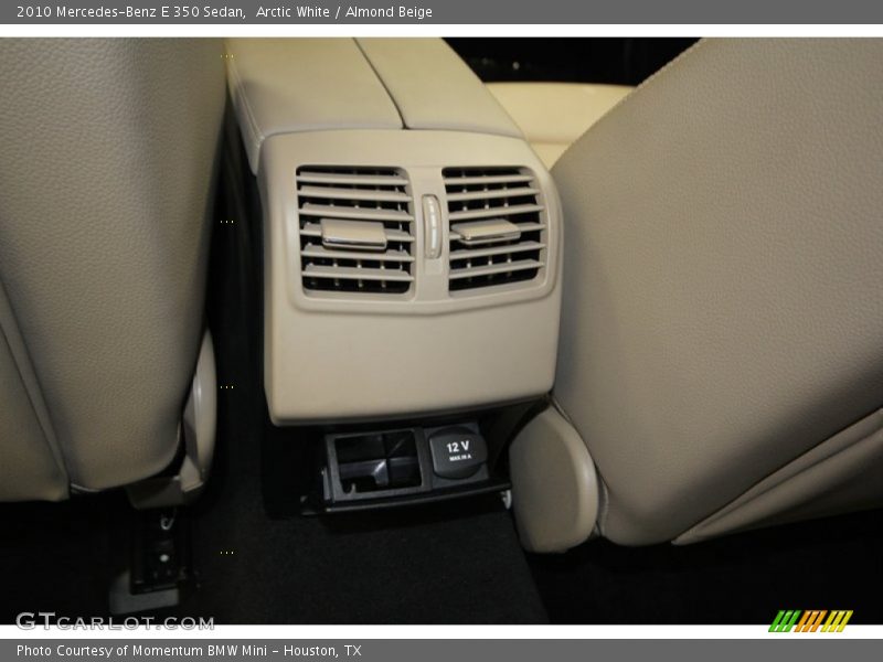 Arctic White / Almond Beige 2010 Mercedes-Benz E 350 Sedan