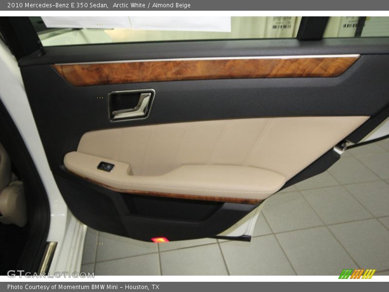 Arctic White / Almond Beige 2010 Mercedes-Benz E 350 Sedan