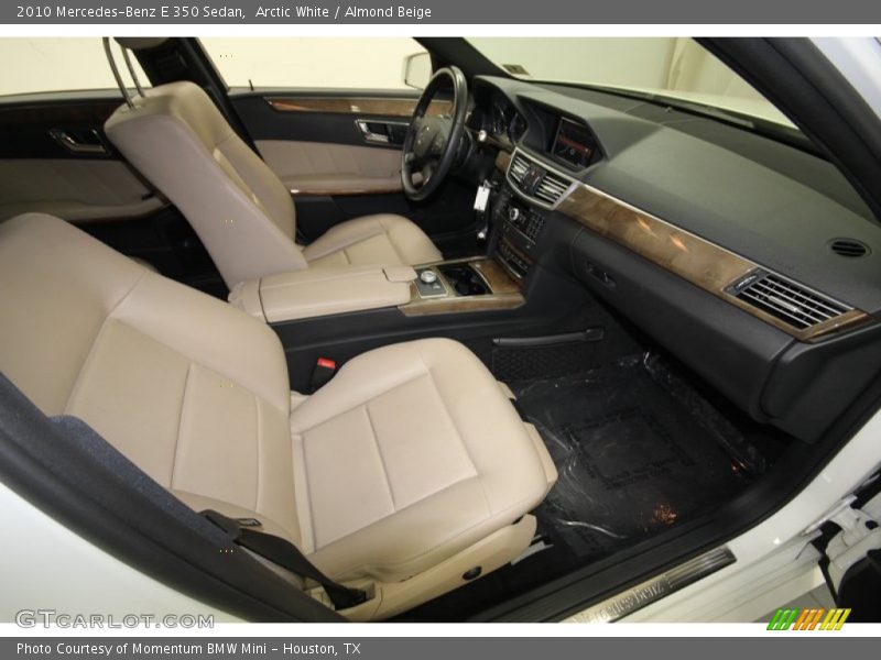 Front Seat of 2010 E 350 Sedan