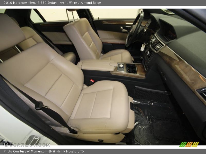Arctic White / Almond Beige 2010 Mercedes-Benz E 350 Sedan