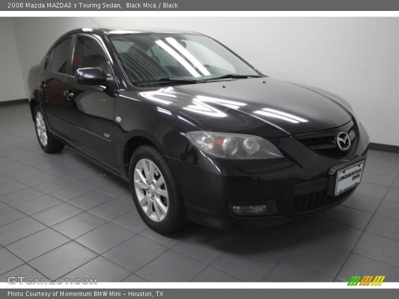 Black Mica / Black 2008 Mazda MAZDA3 s Touring Sedan
