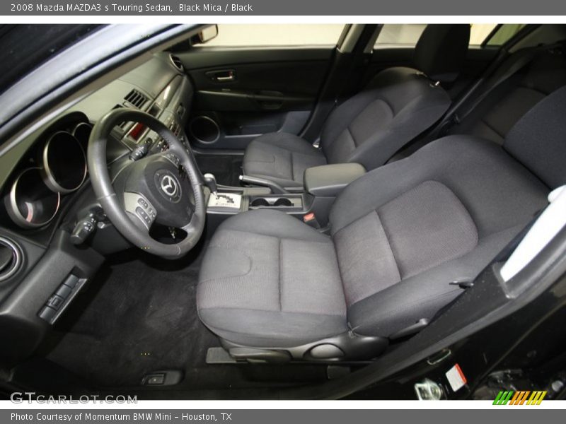 Black Mica / Black 2008 Mazda MAZDA3 s Touring Sedan