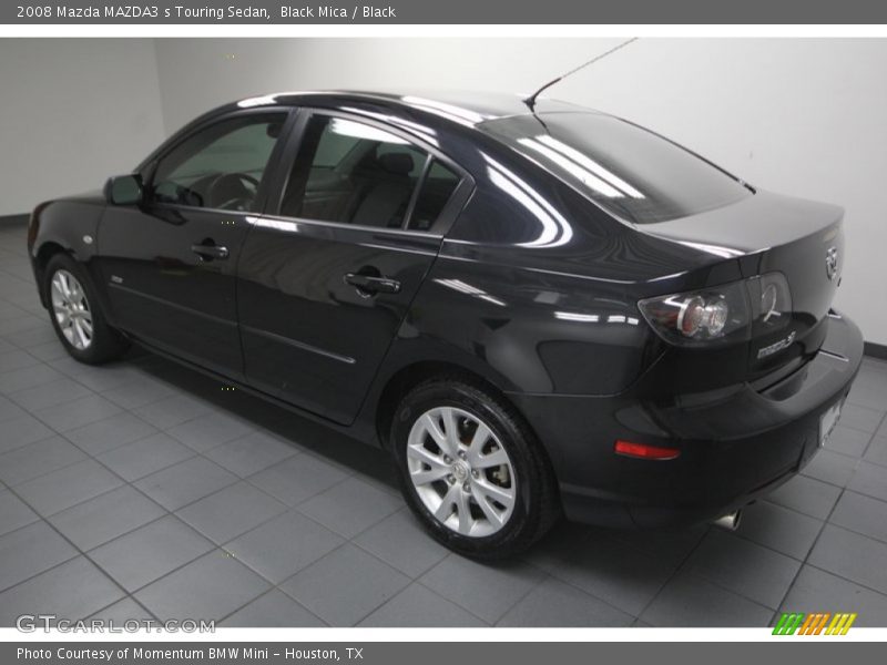 Black Mica / Black 2008 Mazda MAZDA3 s Touring Sedan