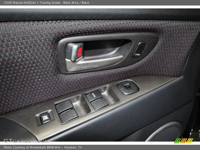 Black Mica / Black 2008 Mazda MAZDA3 s Touring Sedan