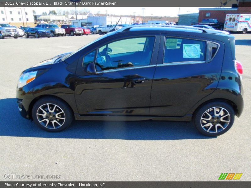 Black Granite / Dark Pewter/Silver 2013 Chevrolet Spark LT