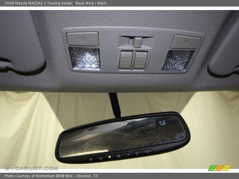 Black Mica / Black 2008 Mazda MAZDA3 s Touring Sedan
