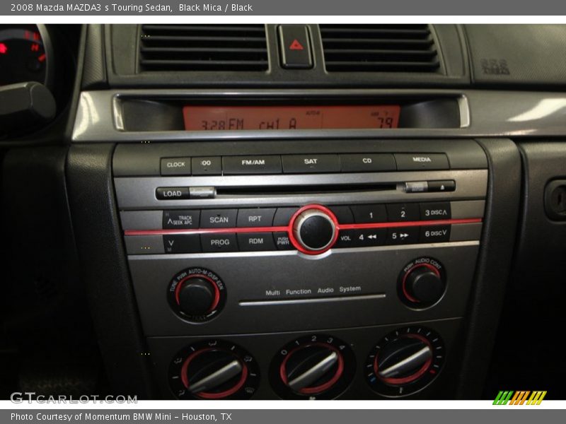 Black Mica / Black 2008 Mazda MAZDA3 s Touring Sedan
