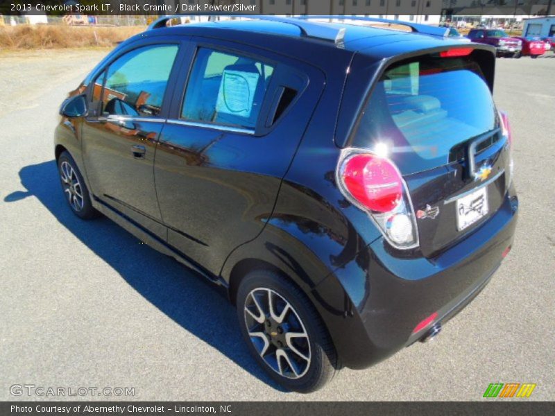 Black Granite / Dark Pewter/Silver 2013 Chevrolet Spark LT