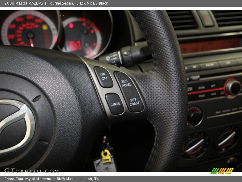 Black Mica / Black 2008 Mazda MAZDA3 s Touring Sedan