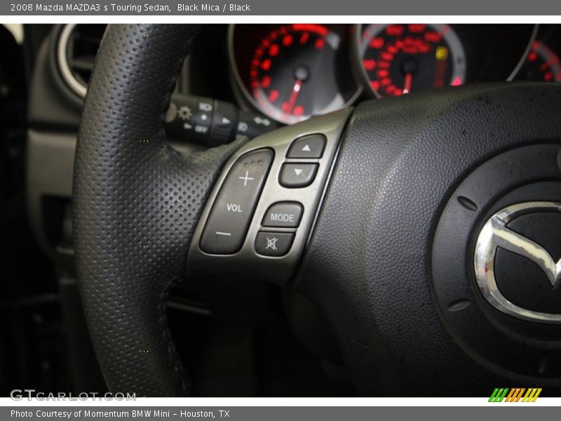Black Mica / Black 2008 Mazda MAZDA3 s Touring Sedan