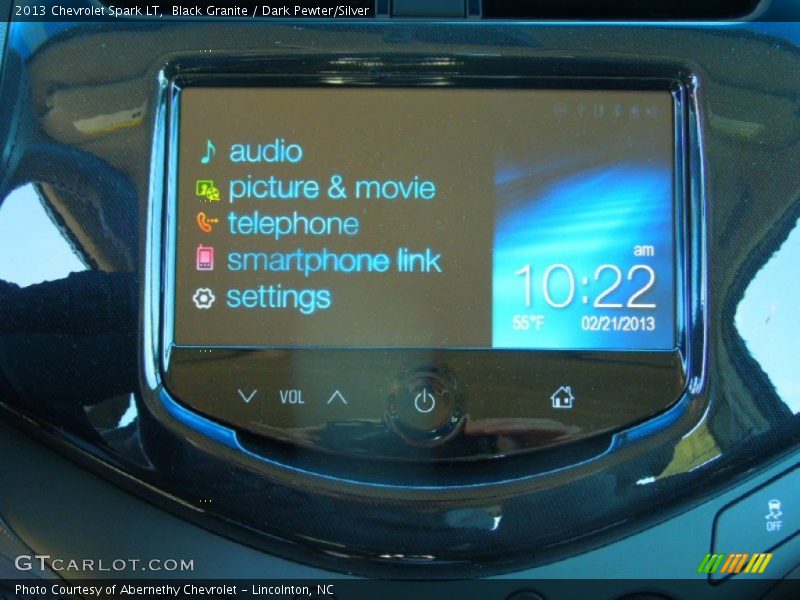 Black Granite / Dark Pewter/Silver 2013 Chevrolet Spark LT