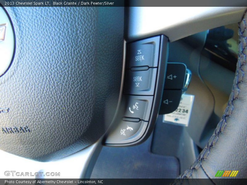 Black Granite / Dark Pewter/Silver 2013 Chevrolet Spark LT