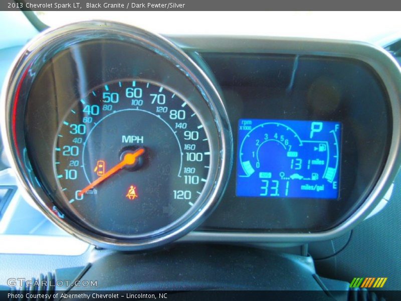 Black Granite / Dark Pewter/Silver 2013 Chevrolet Spark LT