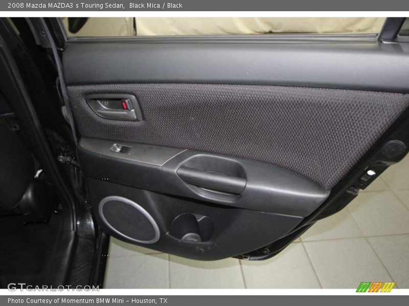 Black Mica / Black 2008 Mazda MAZDA3 s Touring Sedan