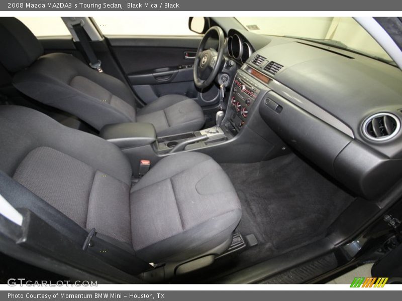Black Mica / Black 2008 Mazda MAZDA3 s Touring Sedan