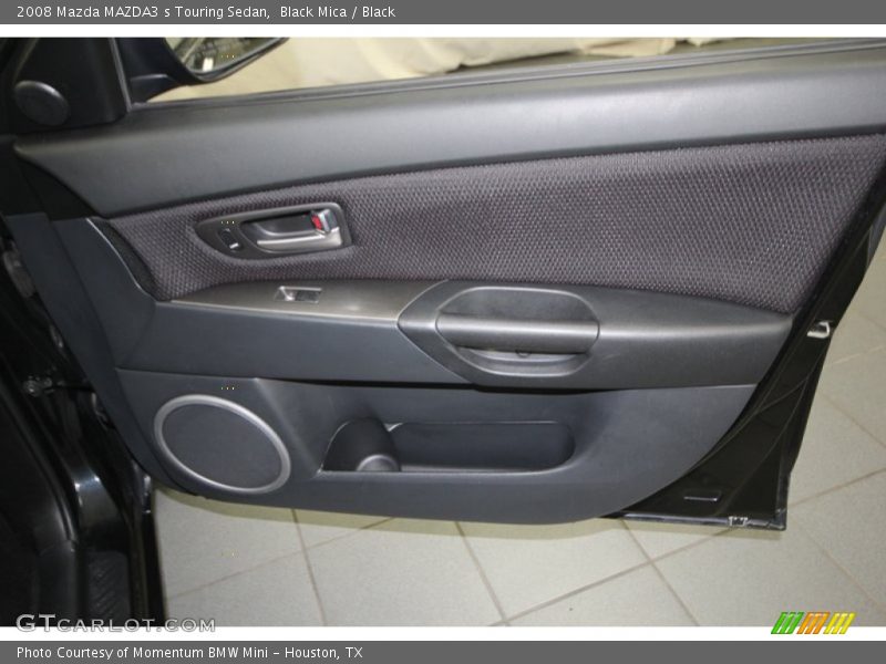 Black Mica / Black 2008 Mazda MAZDA3 s Touring Sedan