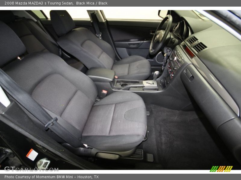 Black Mica / Black 2008 Mazda MAZDA3 s Touring Sedan