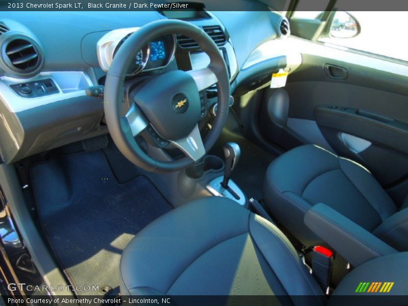 Black Granite / Dark Pewter/Silver 2013 Chevrolet Spark LT