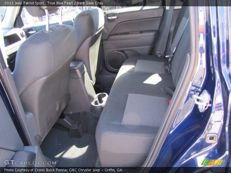 True Blue Pearl / Dark Slate Gray 2013 Jeep Patriot Sport