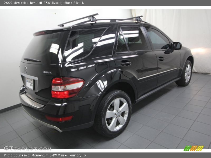 Black / Black 2009 Mercedes-Benz ML 350 4Matic